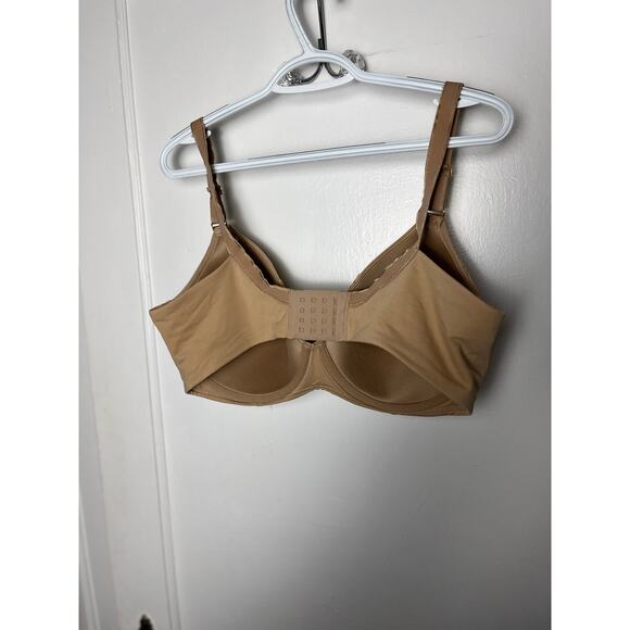 Soma Beige Lace Floral Embraceable Perfect Full Coverage Supportive Bra 40 DD - Picture 4 of 6